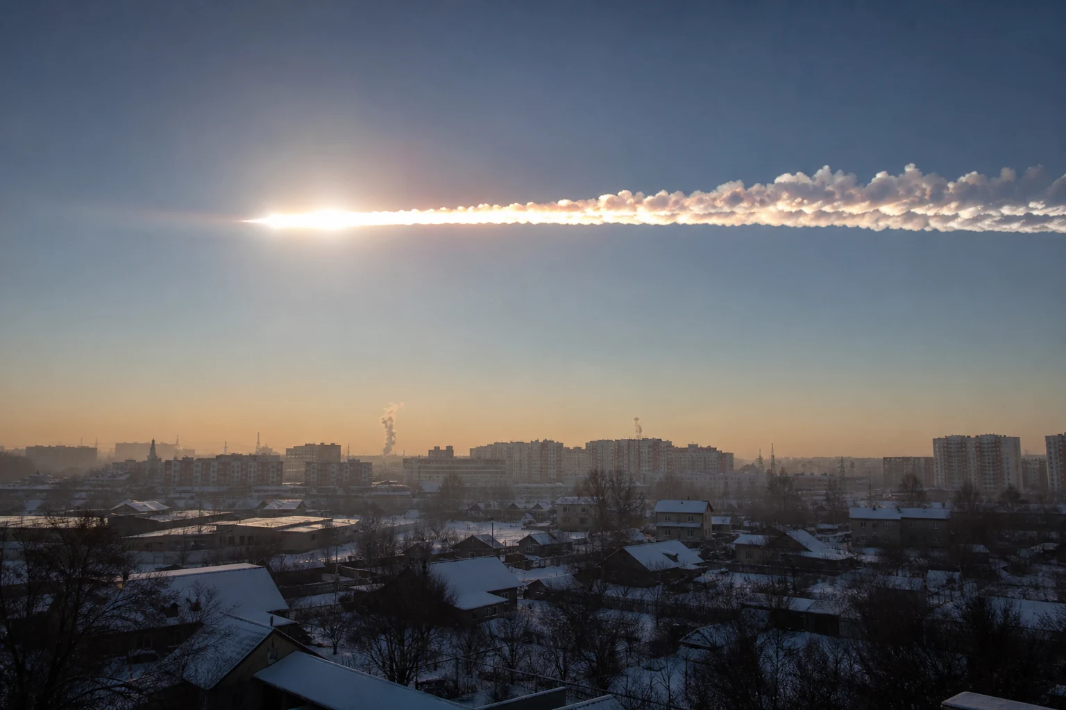 Челябинский метеорит: крупнейшее космическое событие современной России
