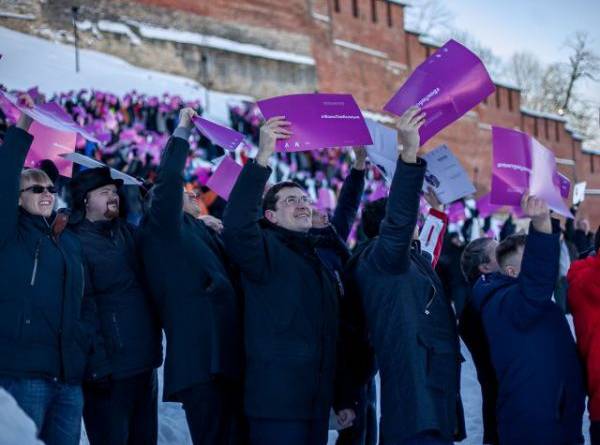 Мужчины установили рекорд в честь 8 марта в Нижнем Новгороде