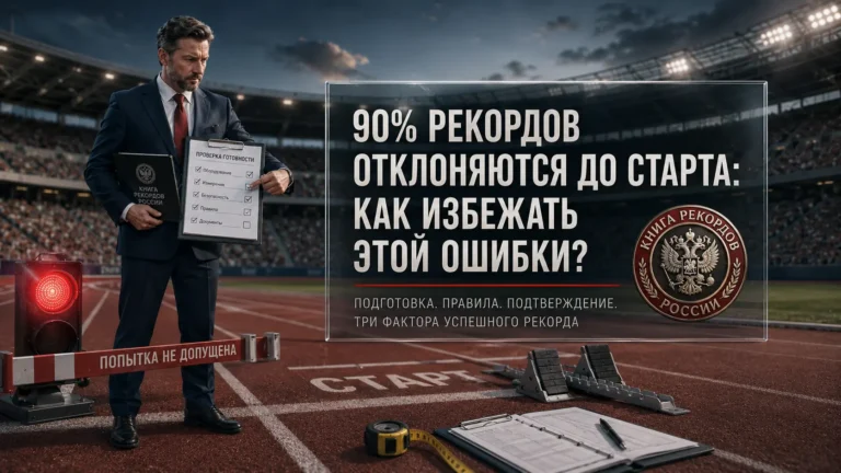 90% рекордов отклоняются до старта: как избежать этой ошибки