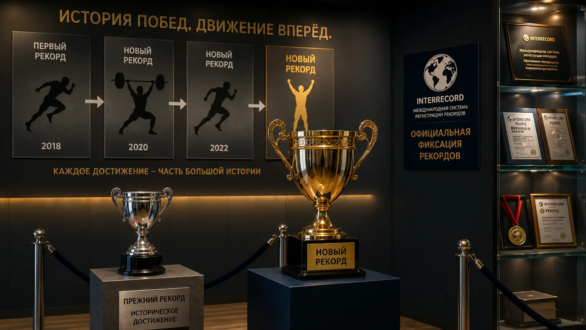 Что происходит с прежним результатом, когда обновляют рекорд
