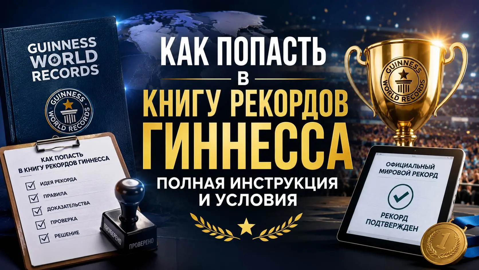 Как попасть в Книгу рекордов Гиннесса