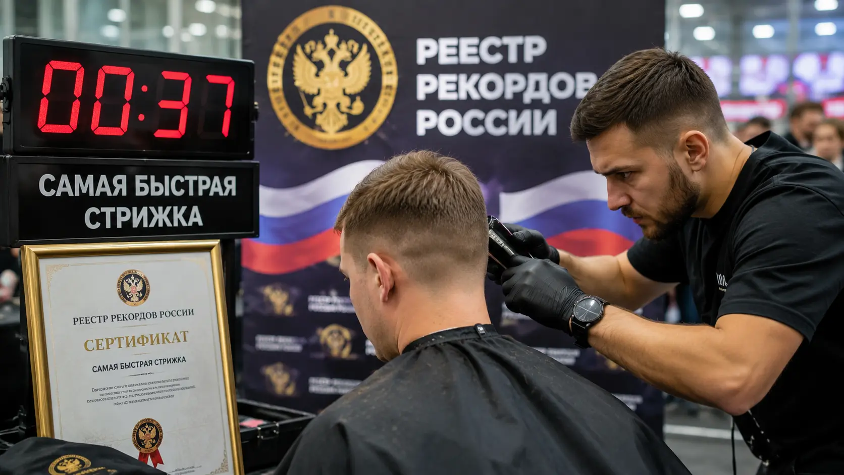 Самая быстрая стрижка