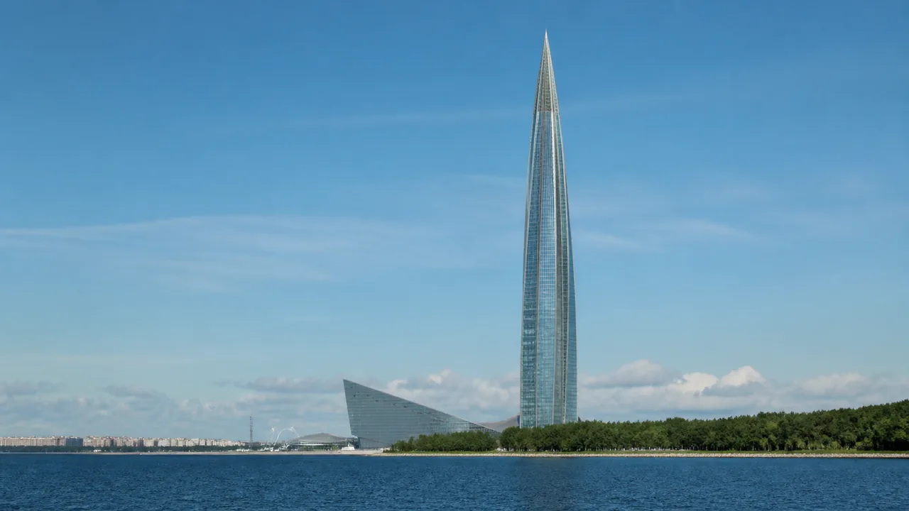 Башня Лахта Центр в Санкт-Петербурге