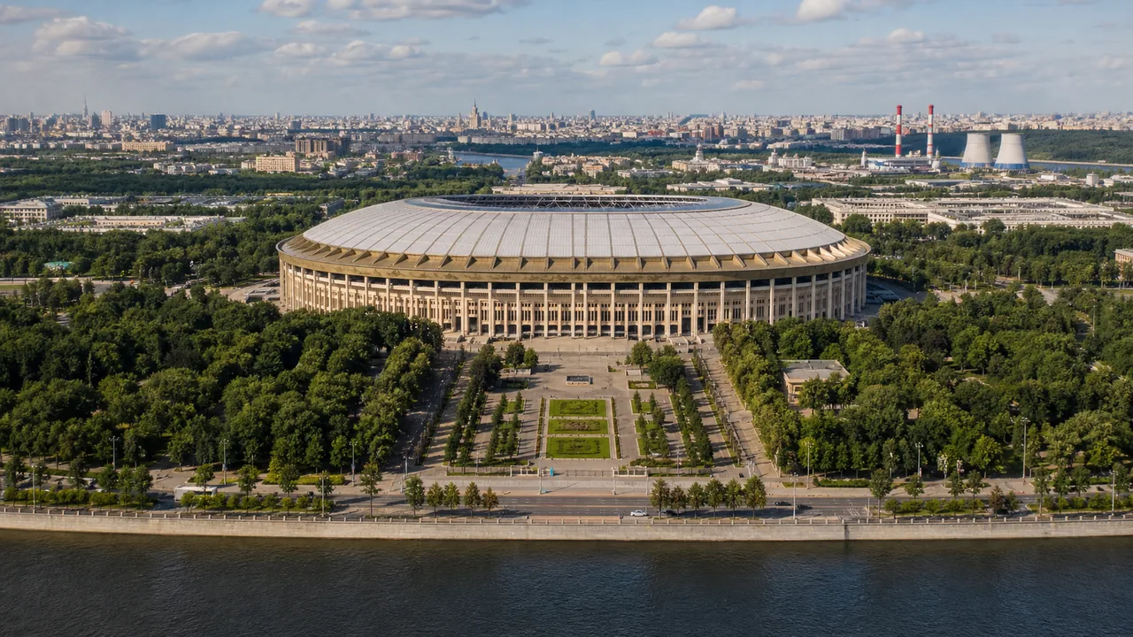 Стадион Лужники в Москве